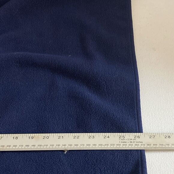 POLO RALPH LAUREN Mens Orange Blue Colorblock Fleece Jacket Size L T Snap Logo - Picture 13 of 13